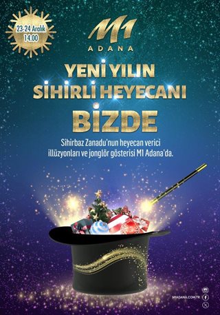 Yeni Yılın Sihirli Heyecanı Bizde