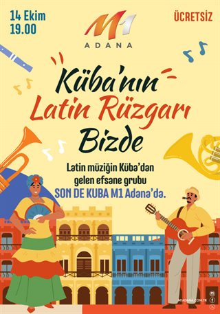 Küba'nın Latin Rüzgarı Bizde