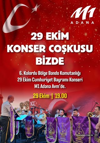 29 Ekim Konser Coşkusu Bizde