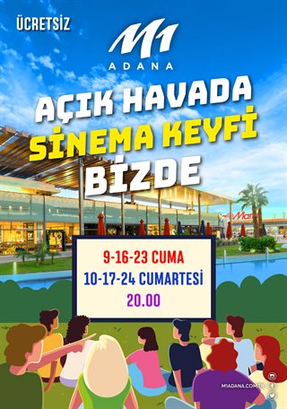 Açık Havada Sinema Keyfi Bizde