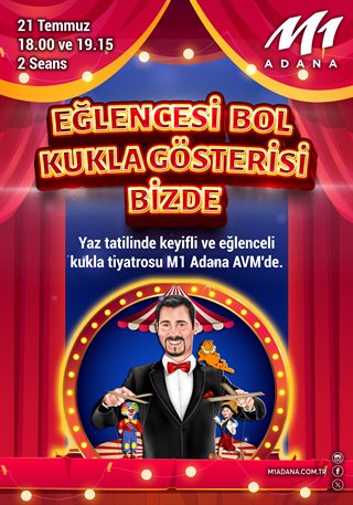 Eğlencesi Bol Kukla Gösterisi Bizde