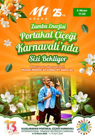 👯Muhteşem Zumba Şovu 🕺✨ 🍊Portakal Çiçeği Karnavalı'nda🍊 