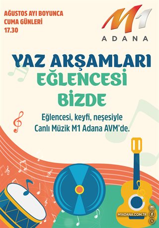 Yaz Akşamları Eğlencesi Bizde