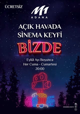 Açık Havada Sinema Keyfi Bizde