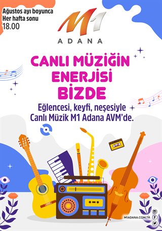 Canlı Müziğin Enerjisi Bizde