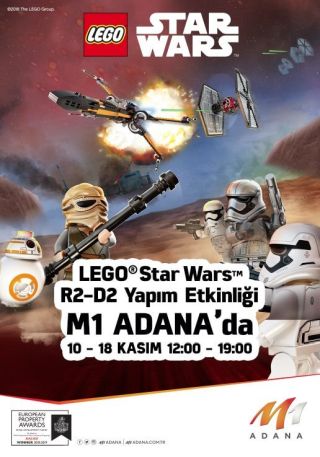 LEGO® Star Wars R2-D2 Yapım Etkinliği