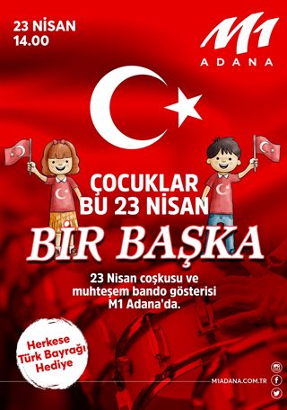 Çocuklar Bu 23 Nisan Bir Başka