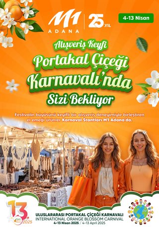 🛍️ Alışveriş Keyfi 🍊Portakal Çiçeği Karnavalı’nda🍊 🤩 Sizi Bekliyor