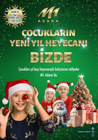 Çocukların Yeni Yıl Heyecanı Bizde