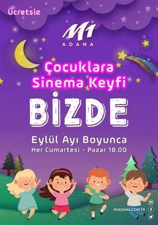 Çocuklara Sinema Keyfi Bizde