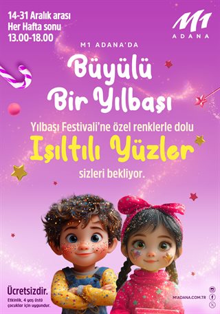 Büyülü Bir Yılbaşı Işıltılı Yüzler
